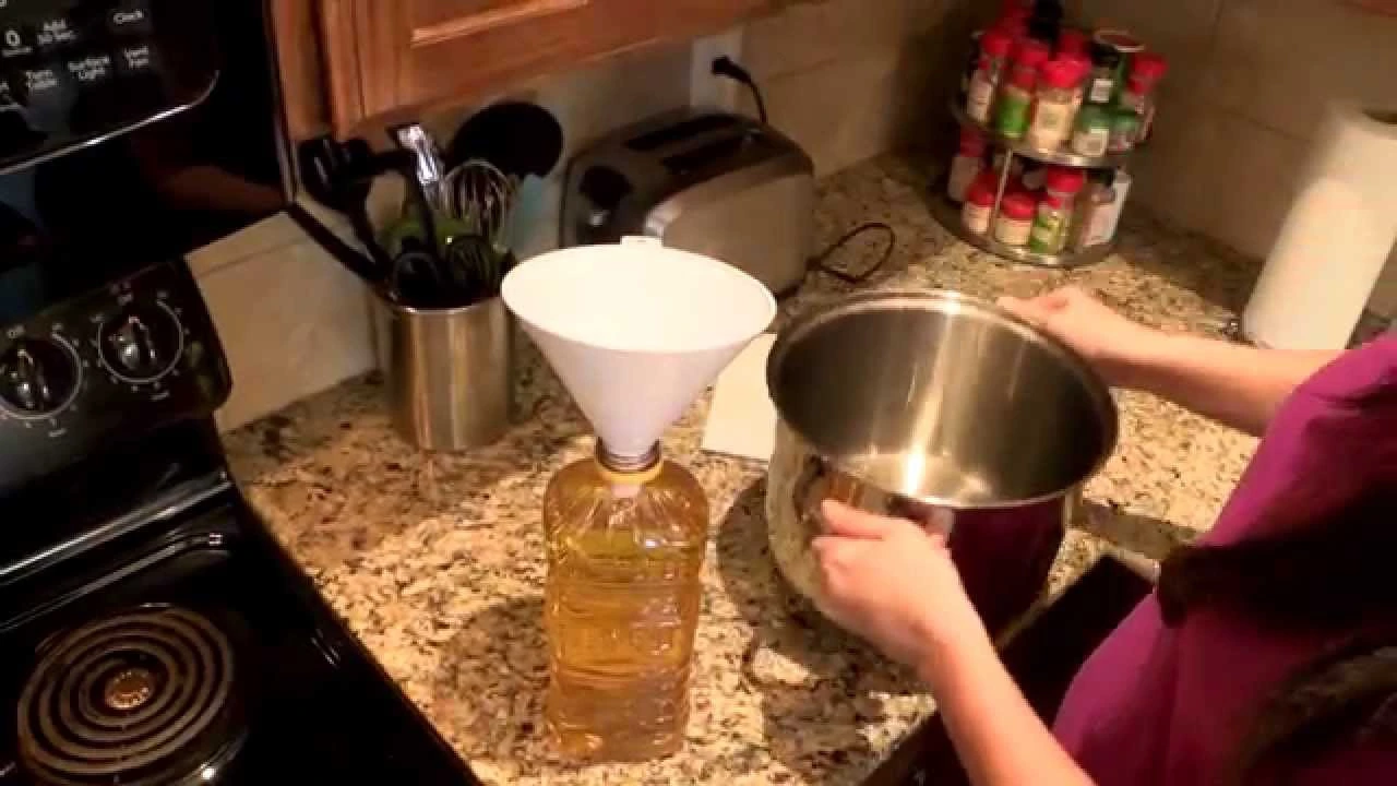 Repurposing leftover Cooking Oil